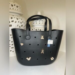 Waterproof Eva Rubber Beach Bag, 5 Charms